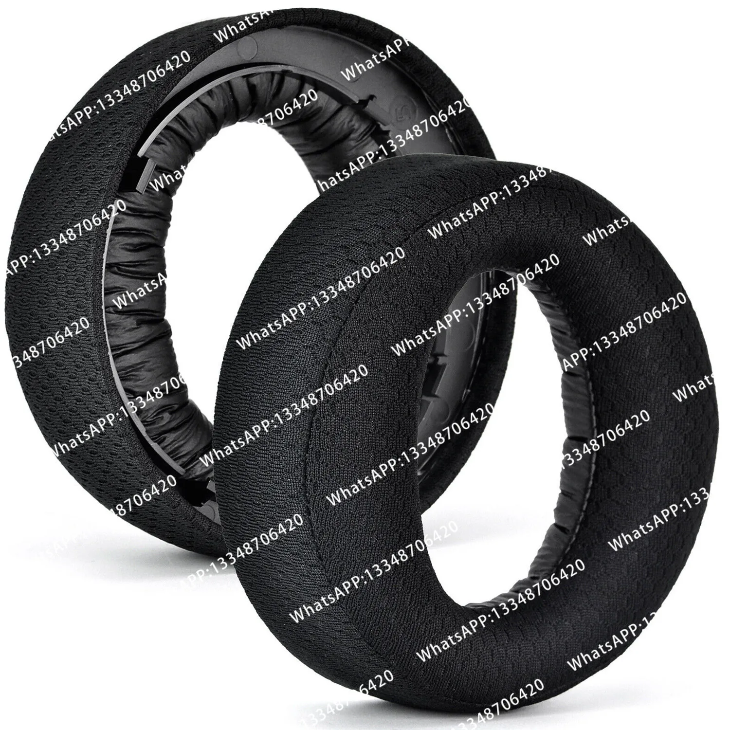 1PAIR Replacement Soft Memory Foam Earpads Cushion Covers For PS5 Pulse 3D Wireless Headsets Accessories Headphones Repair Parts