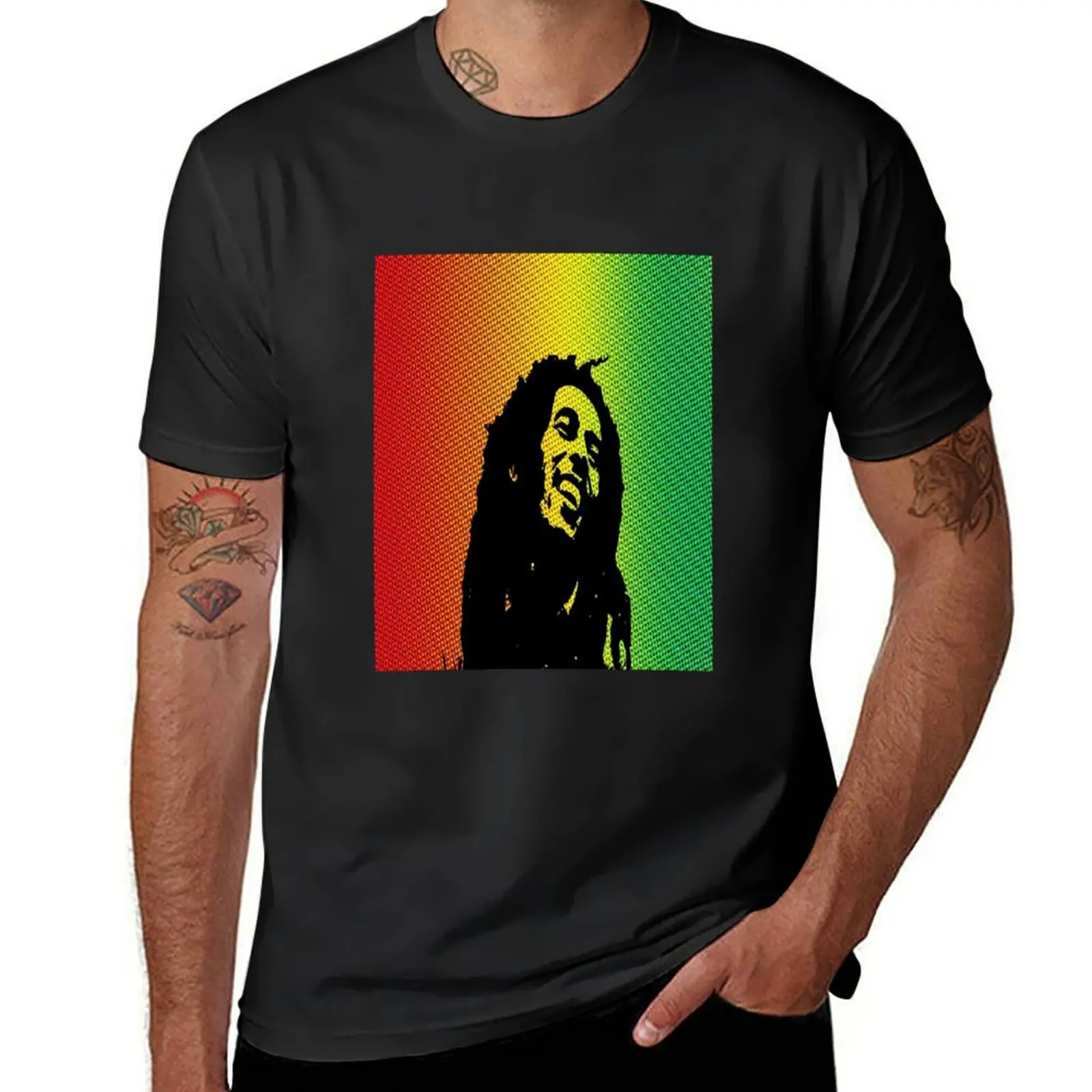 The King Of Raggae Music Artist T-Shirt new edition summer tops plain t shirts men