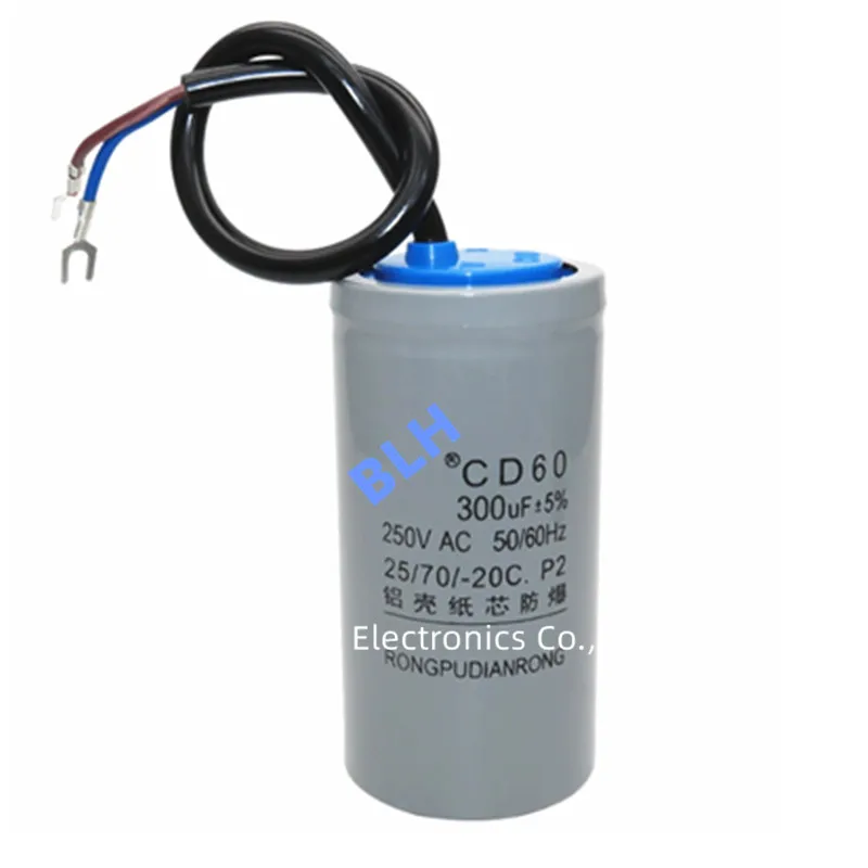 Single-phase motor supporting capacitor 250V CD60 Starting capacitor 450V CBB60 Running capacitor 200UF 250UF 40UF 45UF 50UF