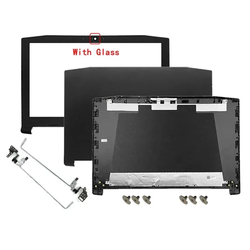Nouvelle coque pour ordinateur portable Acer Nitro 5 AN515-42 AN515-41 AN515-51 AN515-52 AN515-53 N17C1, couvercle arrière/lunette avant/charnières/vis