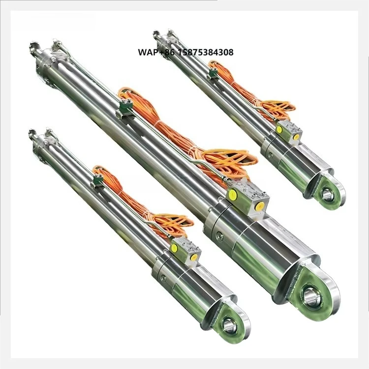 

XSL HYDRAULICS Adjustable-Speed Double-Acting Stainless Steel Hydraulic Cylinders Hard Chrome Plated Piston for Marine Equipment