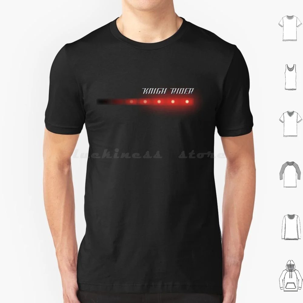 Knight Rider Tv camiseta 6xl algodón Cool Tee Knight Rider Kitt 80s Knight Retro Rider David Hasselhoff Tv Michael Knight Car