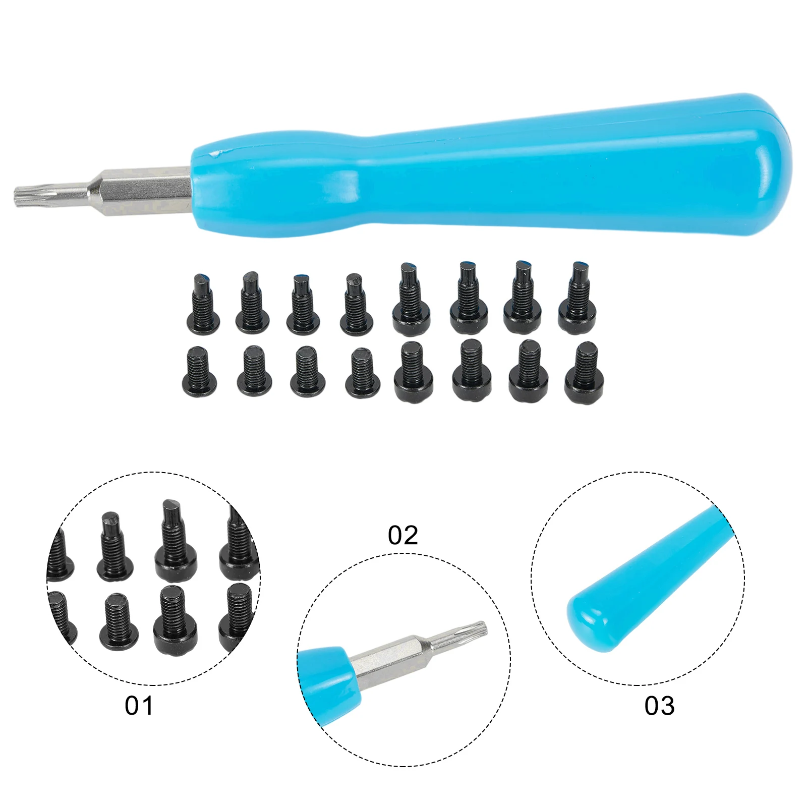 Doorbells Screwdriver Home & Garde Replacement for Ring Doorbell Security Screws ABS Carbon Steel Door Hardware New