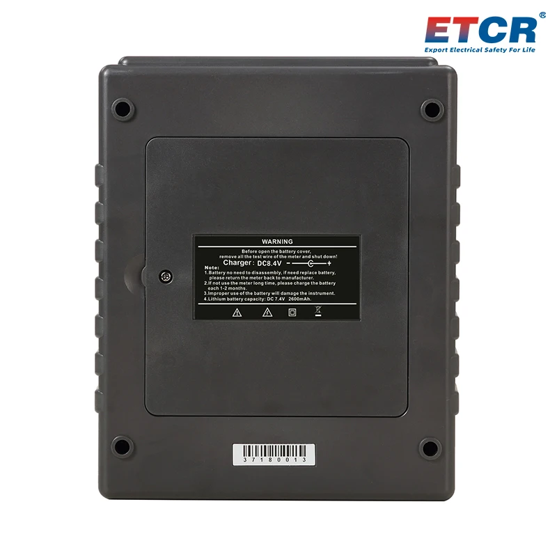 ETCR3700 Transformer Windings DC Resistance Tester 1mΩ~30KΩ Impedance Meter Intelligent Multifunction Equipotential Connection