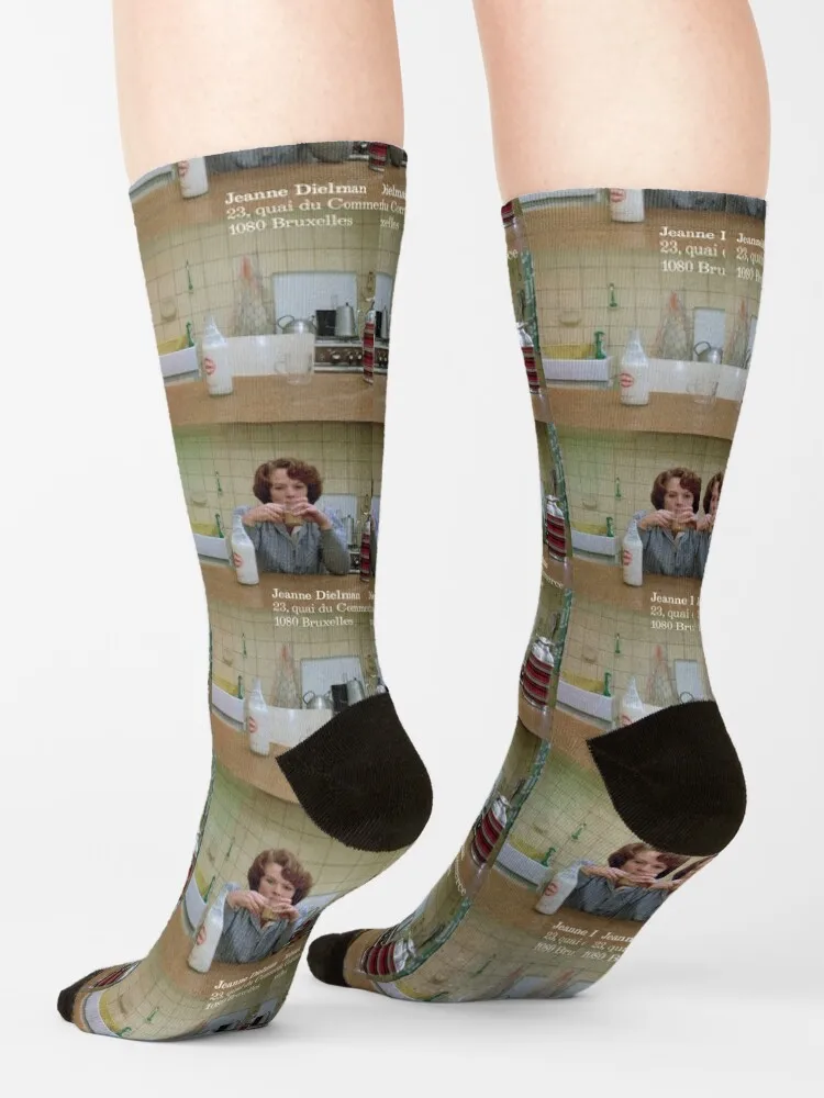 Jeanne Dielman, 23, Quai du Commerce 1080 Brux elles Socken lustige Socken Tennis bewegliche Strümpfe Männer Socken Luxusmarke Frauen