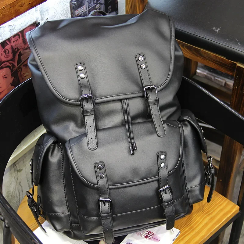 Stylish Outdoor Travel Backpack for Men with Large Capacity and Laptop Compartment