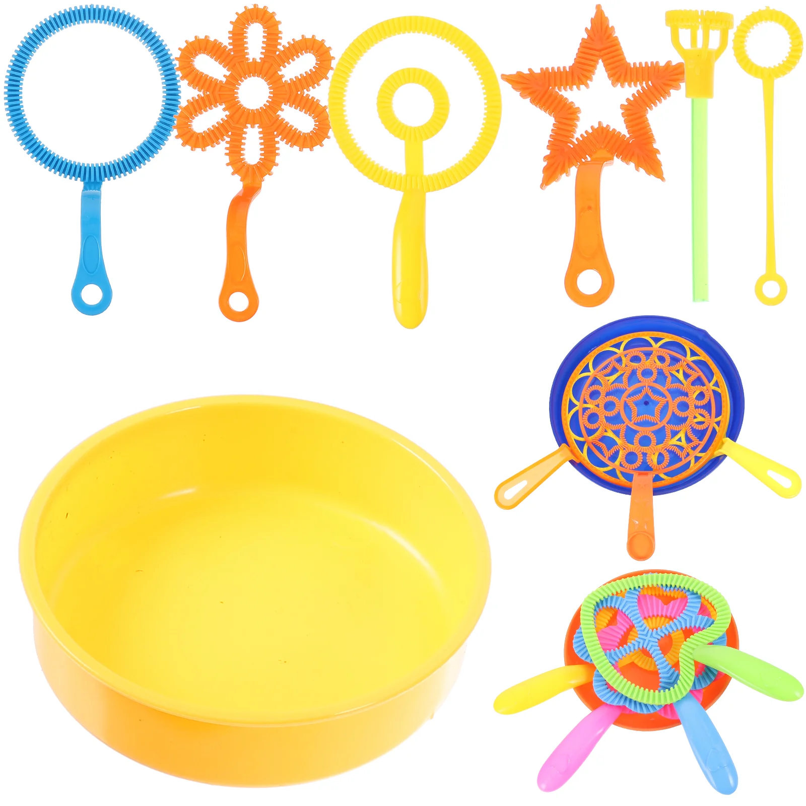 

20 Pcs Summer Maker with Tray Tool Set Children’s Wand Wands for Kids Plastic Outdoor