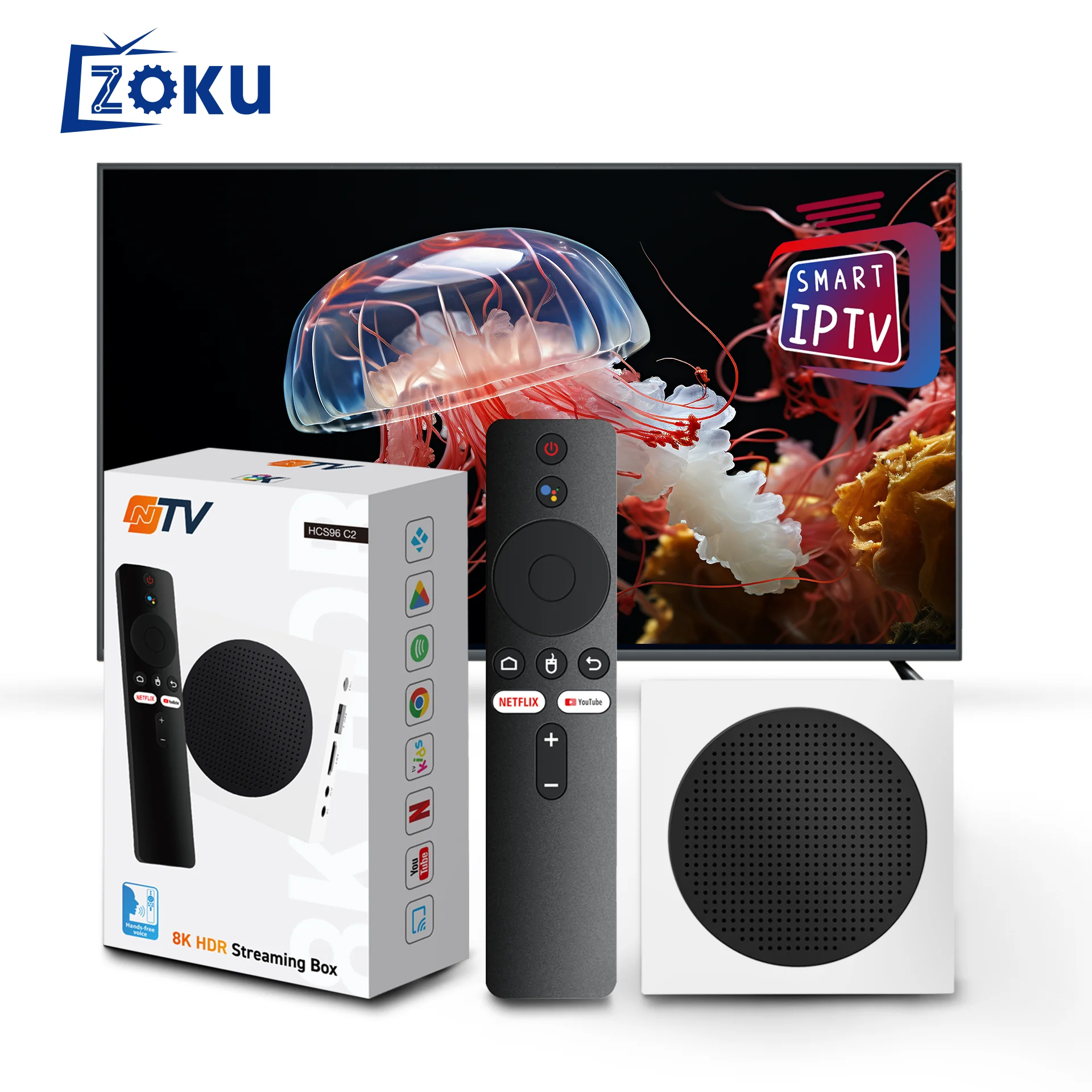 

C2 Android 9 Amlogic H318 Free Channels 2GB RAM 16GB ROM Set Top Box Family Cinema 4k TV Box for South America Channel