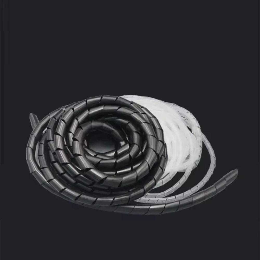 Pe Polyethylen Spiral kabel Draht wickel pe Spiral kabel Draht wickel rohr Schutz wickel band für Draht