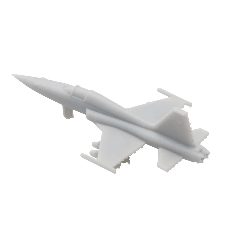 5PCS F-5E Battle Plane Model 1/700 1/400 1/350 Scale Resin Fighting Airplane with Landing Gear for DIY Fighter Aeroplane Toys