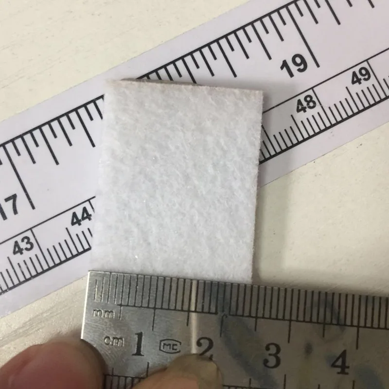 Computer Embroidery Machine Frame Blankets With Glue 2.4cm Wide X3mm Thick Wool One Meter