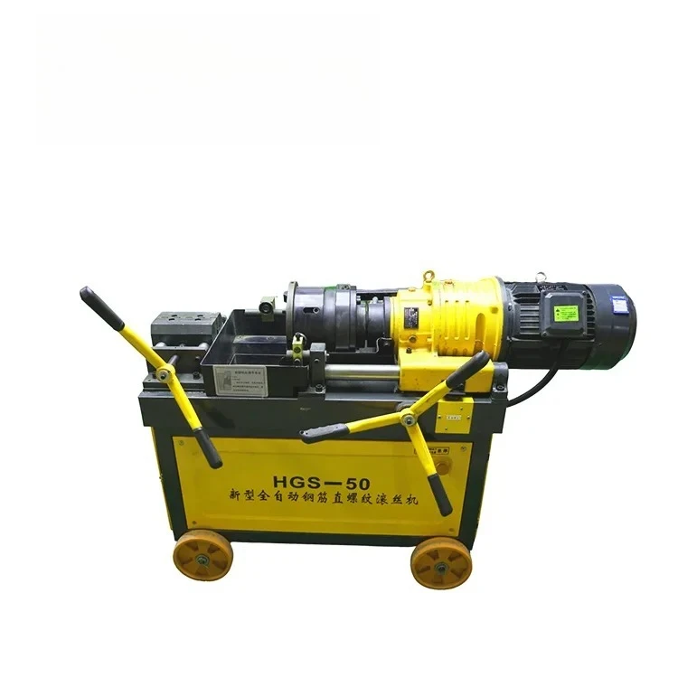 卸売カスタムボルトロールCNC鉄筋ストレートねじ転造機