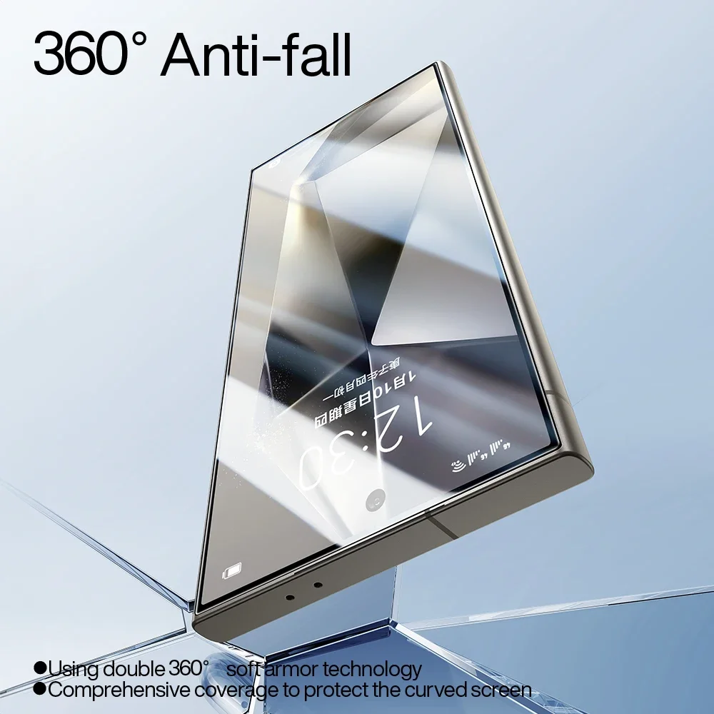 SmartDevil Screen Protector for Samsung S25 Ultra S25Plus S25 HD Full Glue Soft Film for Samsung S24 Ultra Clear Hydrogel Film