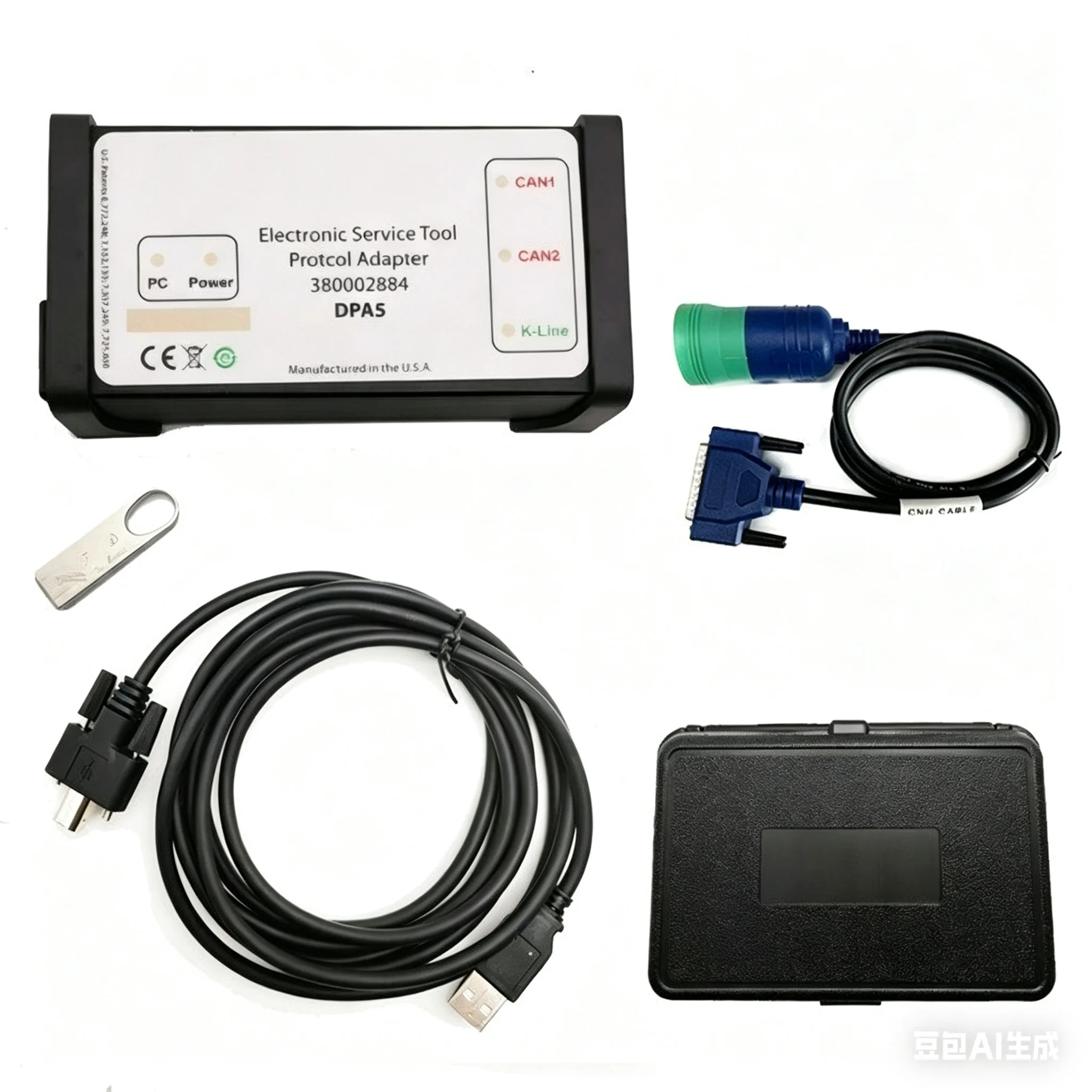 V8.6 OBD Diagnostic Tool Adapter for DPA5 EST Heavy Duty Truck Scanner EST Engineering Level Holland Electronic Service Tool