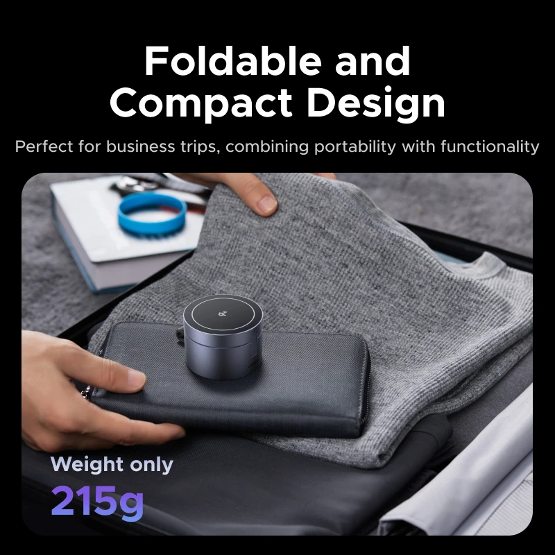 UGREEN Qi2 15W Max شاحن لاسلكي مغناطيسي 3 في 1 حامل شحن سريع شاحن Magsafe لهاتف iPhone 15 16 Pro Max/AirPods #6