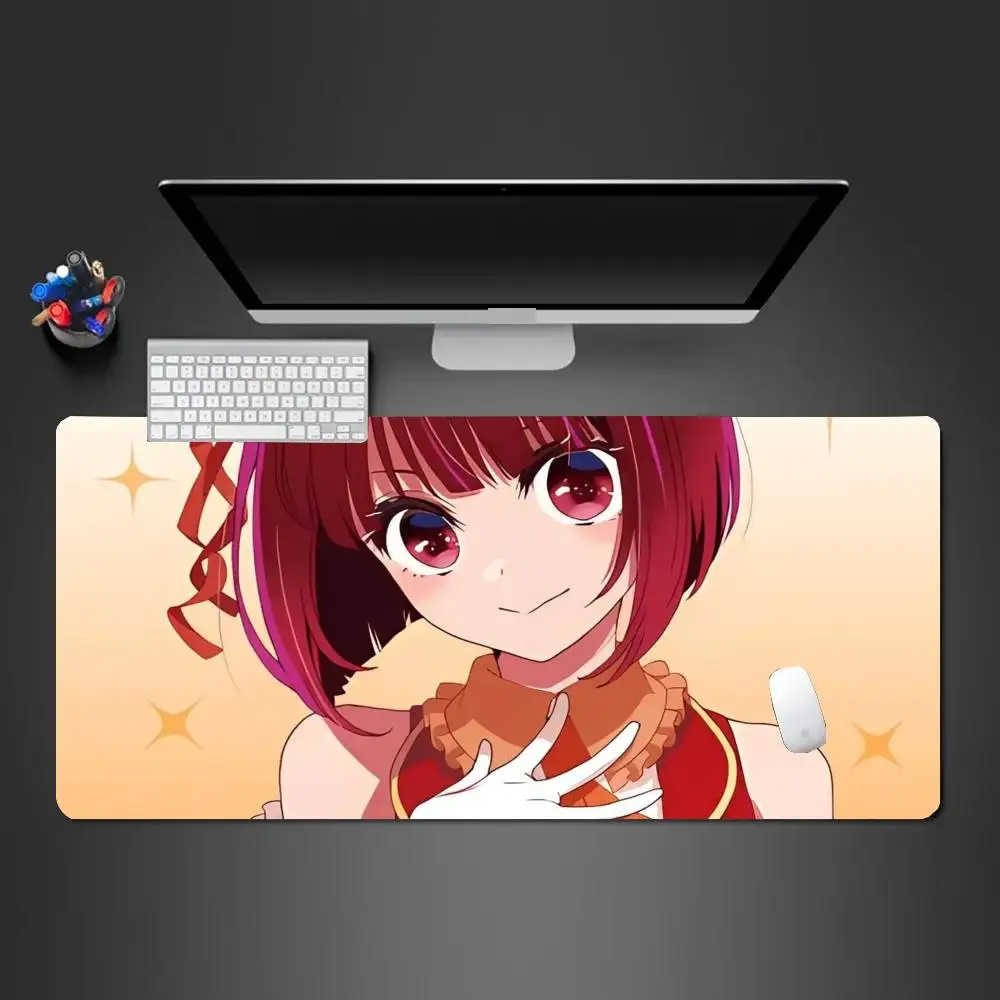 Caps Comics I Push The Kid Mousepad Non-slip Suitable For Office Computers Laptops E-sports Game Desk Mats XXL Keyboard