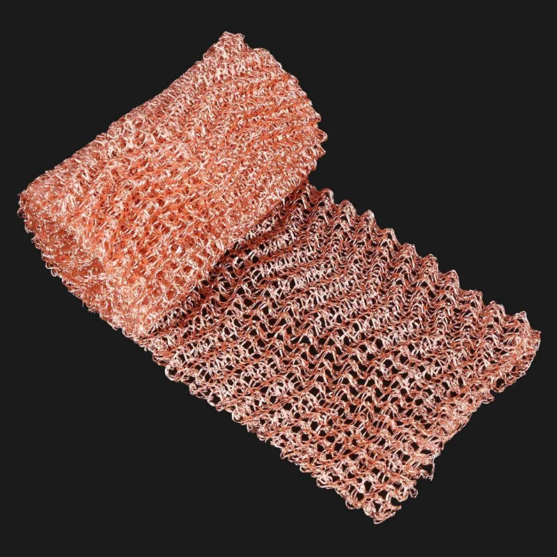 2X Beer Brewing-4 Wires Pure Copper Mesh Woven Filters Sanitary Food Grade 1.5M