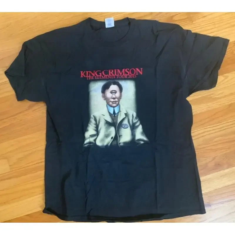 King Crimson Offizielles Konzert-T-Shirt der Tour 2014 XL 21st Century Schizoid Man KCr