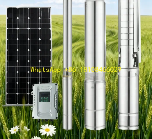 

Погружной солнечный водяной насос 8 В с фильтром для наружного использования. Глубина головки/бульчика: 6,5 м3/ч. Проточная крыса: 65 м. Простая установка.