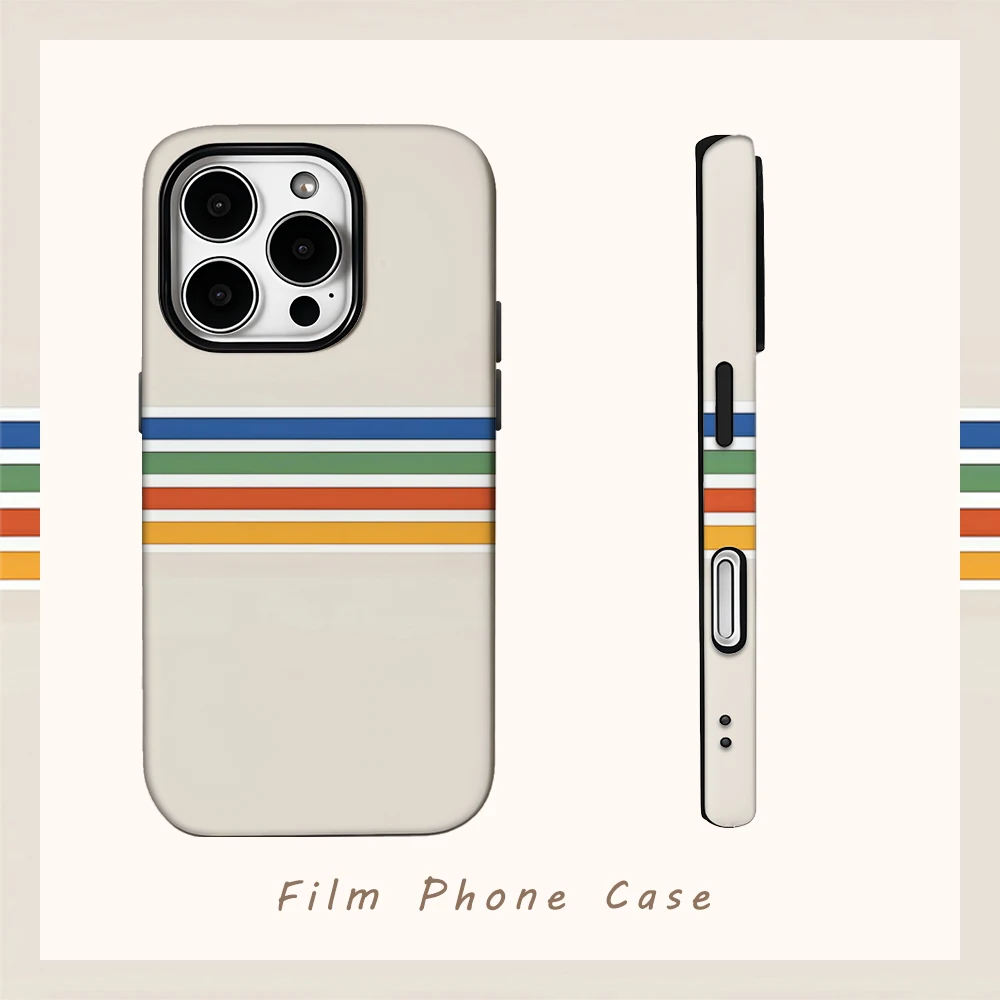 Totally Groovy Phone Case for IPhone 16 15 14 13 12 11 X XS XR XSMAX 7 8 Pro Max Plus Double-layer Back Cover