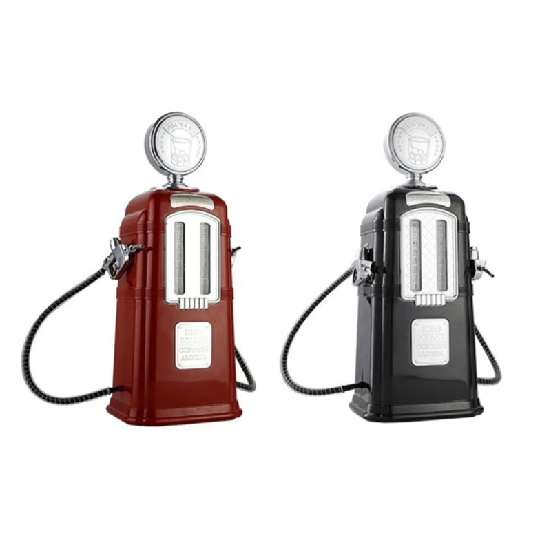 

Practical PC Materials Double Liquor Dispenser for Spirits in Retro Designs