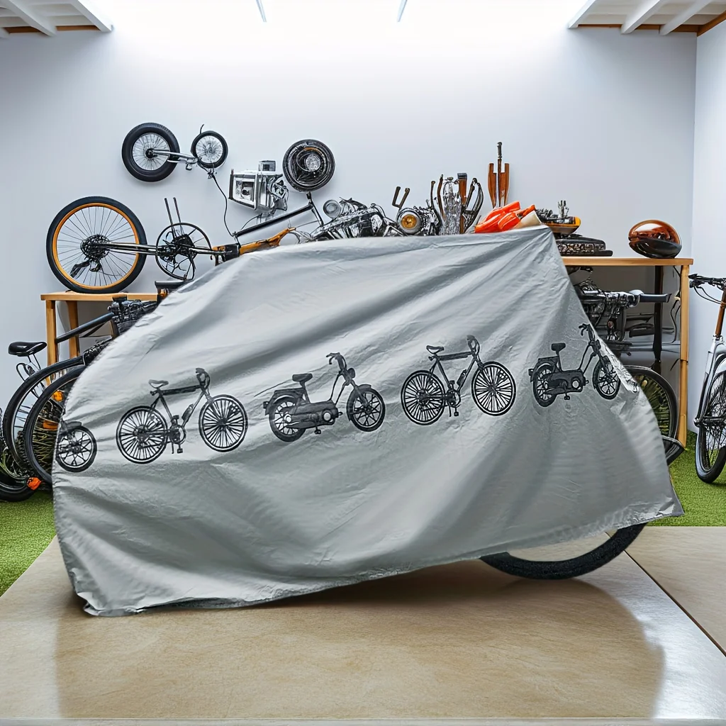 All-weather Bike Cover - EVA Material, Suitable for Electric Bikes/bicycles, UV and Frost Resistant