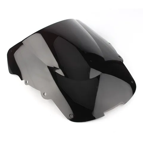 Front Windshield Windscreen Double Bubble Wind Deflector Screen For HONDA CBR1100XX 1996-2007