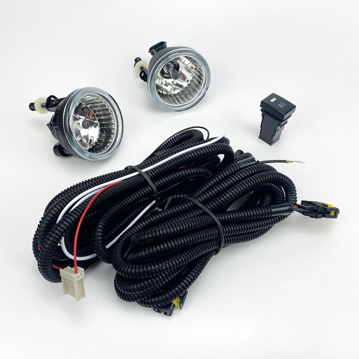 Bumper Fog Light Driving Lamp For Daihatsu Terios 2010 2012 2013 2014 2015 Right & Left Side With Bulb Switch Wire Harness