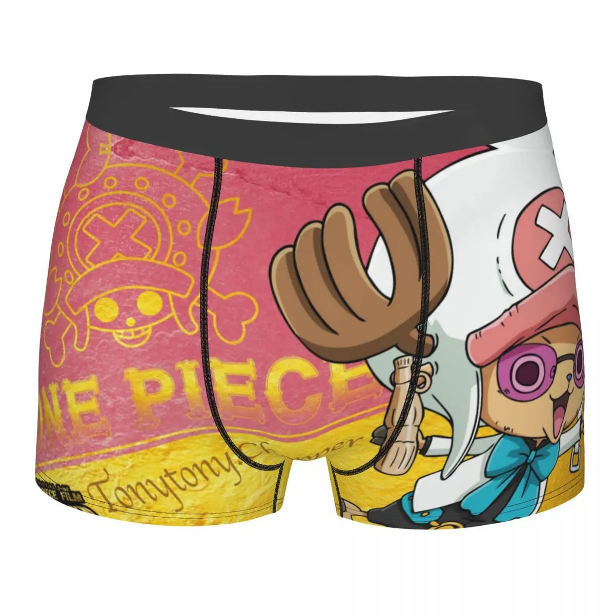 

Луффи Зоро Тони Чоппер аниме боксеры кляп подарок для мужчин забавное нижнее белье трусы-боксеры