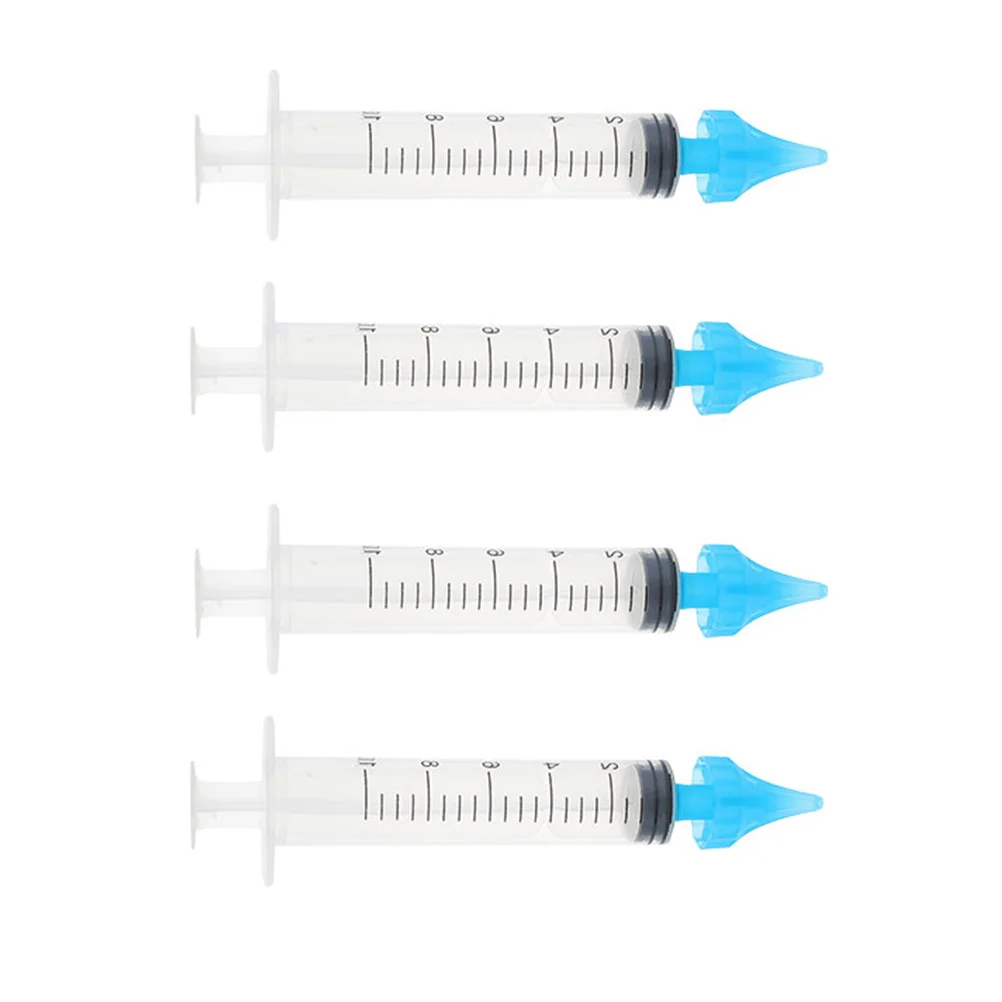 

4Pcs Ear Cleaning Tools Ear Wax Removal Syringe Set Gentle Flushing Action Light Weight Convenient Storage and