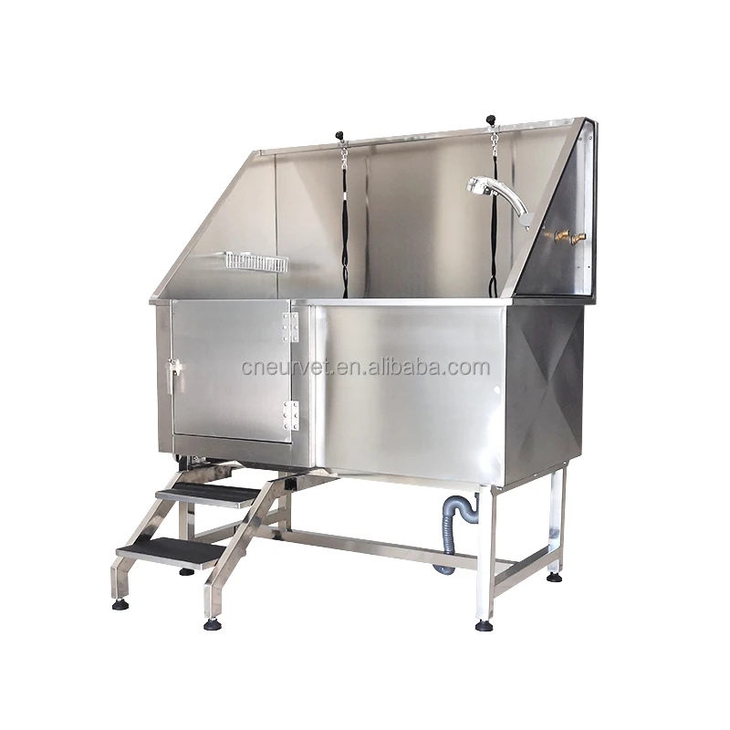 

Durable Stainless Steel Dog Bathtub Dog Grooming Bath Tub Stainless Steel Pet Cleaning & Grooming Product