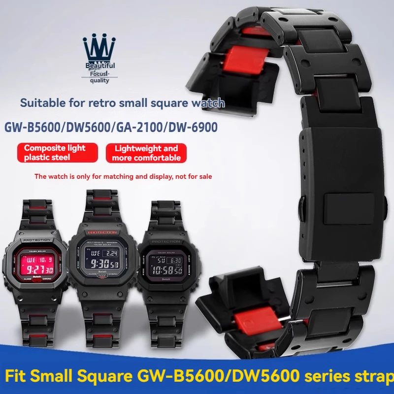 Black Red Plastic S…