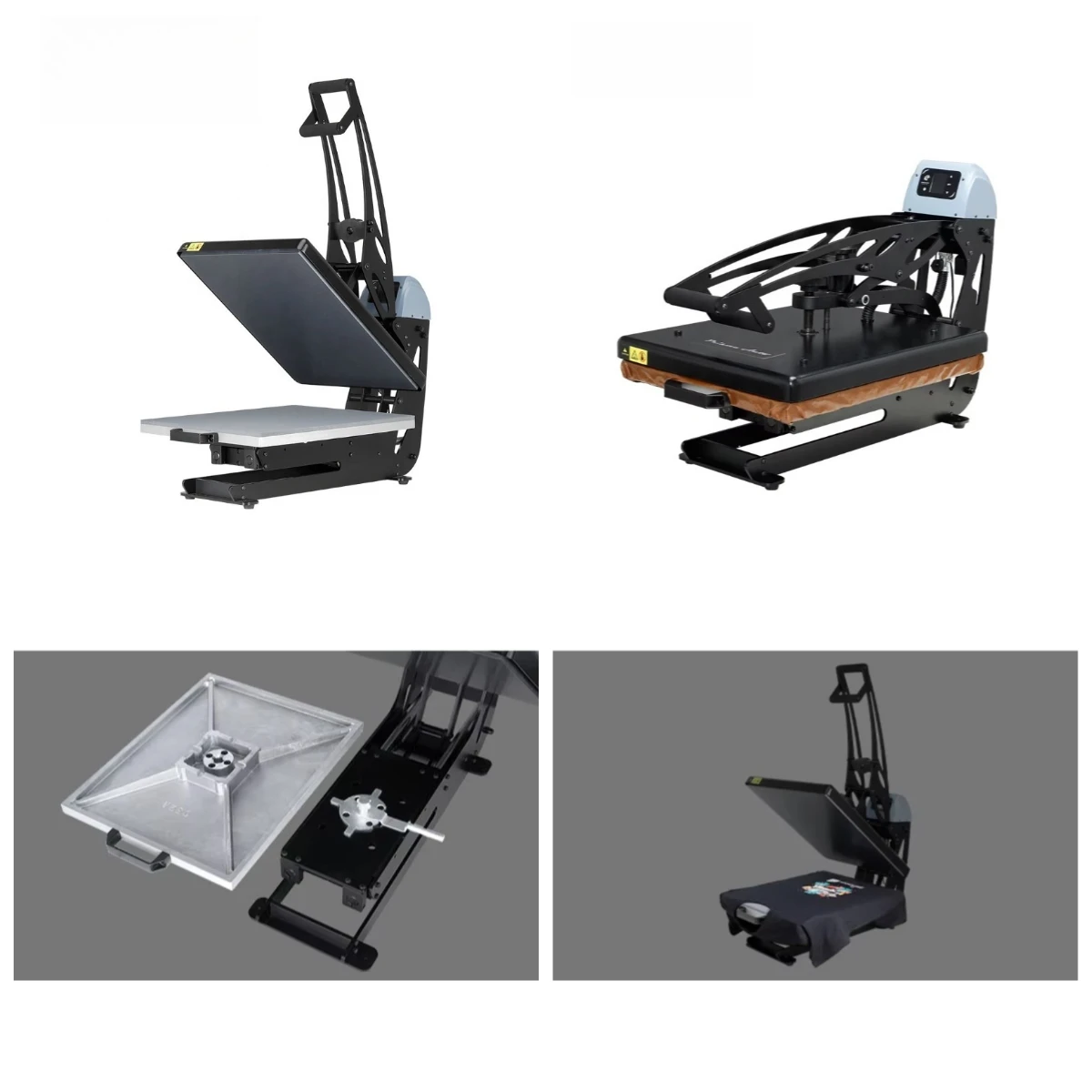 

2026 New User-friendly! Galaxy GS-105HS Flat Heat Press Machine For Sublimation Printing 16*20inch