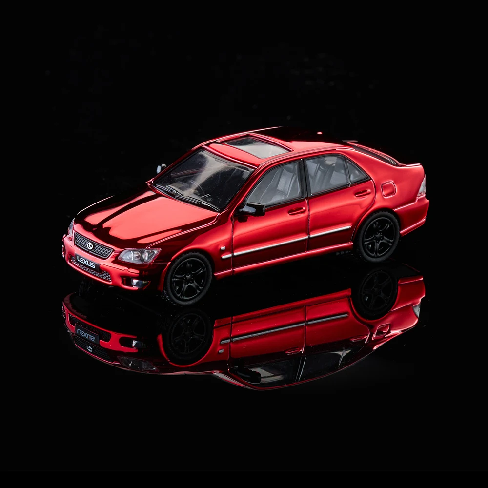 JKM 1/64 Model Car Lexus IS300 Altezza Vintage Diecast Classic JDM Model Car Vehicle Hobby for Teenagers Gifts Collection