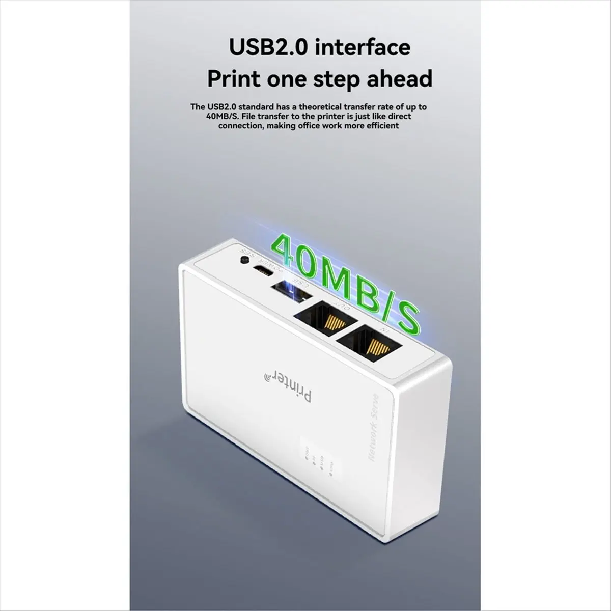 SPECIAL OFFER USB Wireless Network Printer Server Printer USB Device Sharer Computer Sharing Print Sharing RJ45 Print Server