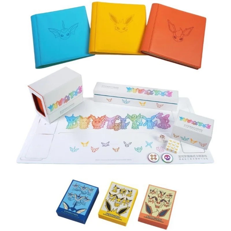 

New Pok é mon Original Ptcg Ibrahimovic Gift Box Peripheral Card Holder Card Collection Book Collectible Card protection cover