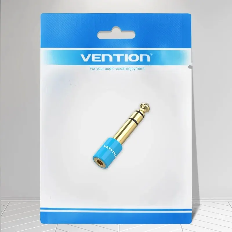 Vention 6.5mm to Jack 3.5mm Microphone Audio Plug for Amplifier Electric Guitar Adapter Aux Cable 3.5 Jack 6.35 Converter