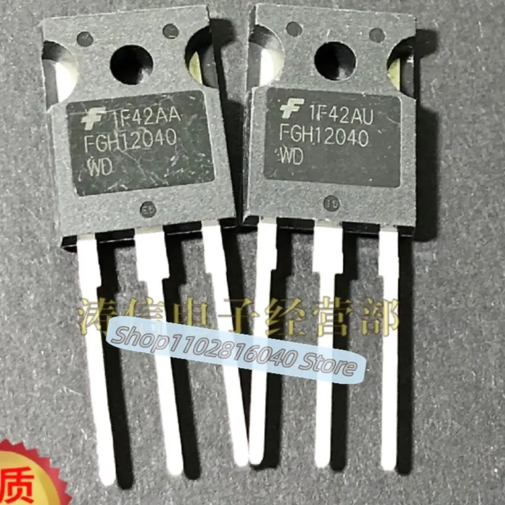 

10PCS/Lot FGH12040WD IGBT TO-247 40A 1200V Best Quality Imported Original Spot