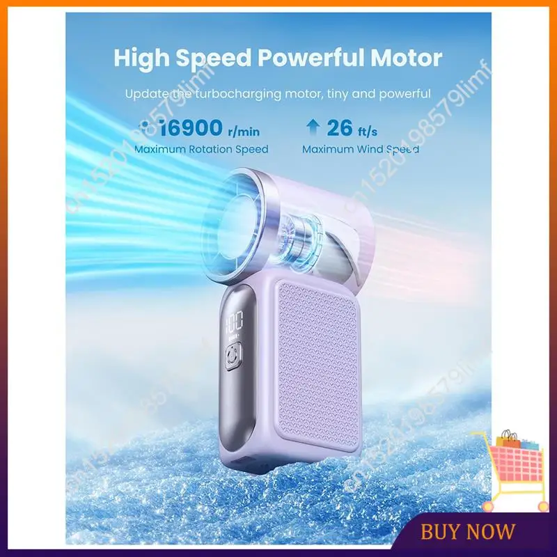 MSOR-مراوح قوية خالية من الشفرة قابلة لإعادة الشحن، مروحة صغيرة محمولة باليد، مدفع الرياح الصغيرة مع