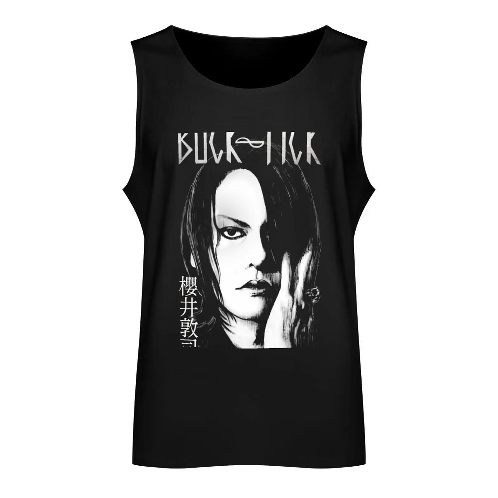 Buck-Tick Atsushi Sakurai Tank Top training weight vest T-shirt Men's gym