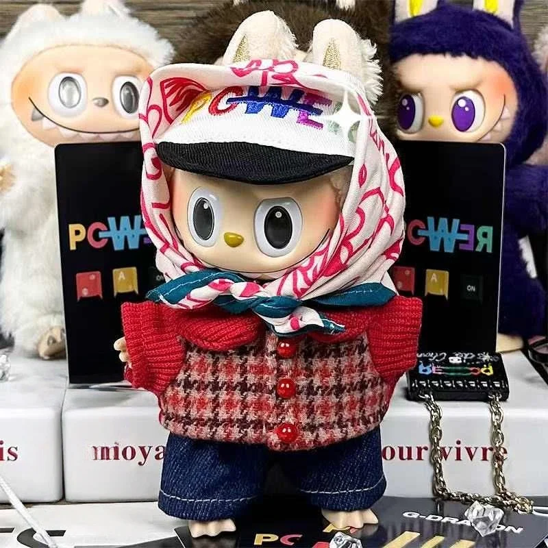 

In Stock For 15-17cm Labubu Doll Clothing Suit Gd Same Style Set Diy Accessories Clothes Toy Gift Girl Korean Idol Fan Gifts