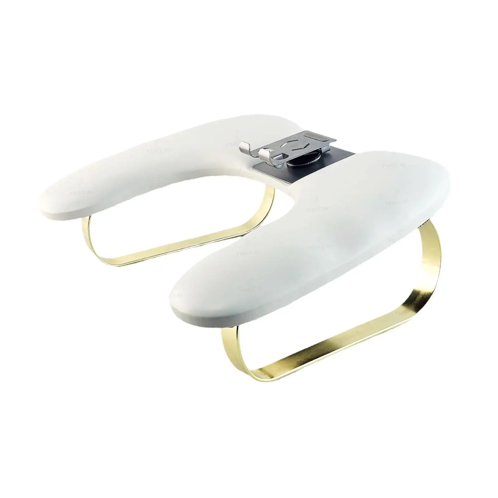 

Salon Nail Art Hand Rest with Phone Holder PU Leather Manicure Tool for Home