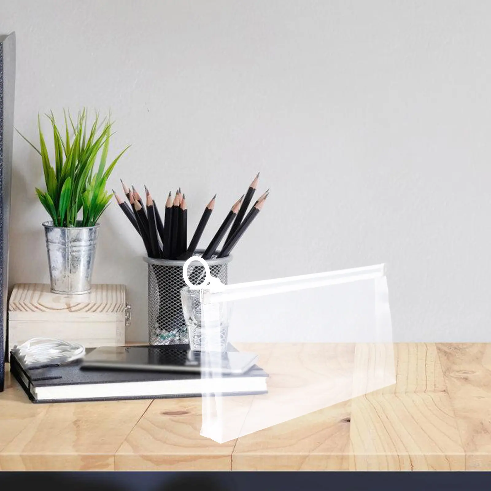 

10Pcs File Folder Multi-Function Pencil Bag Large Capacity Stationery Organizer Pen Storage Bag Portable Ticket Holder