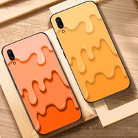 Fashion Cool Melty Design Leather Phone Case For Huawei Y9 6 7 5 Prime Enjoy 7s 7 8 plus 7a 9e 9plus 8E Lite Psmart Shell