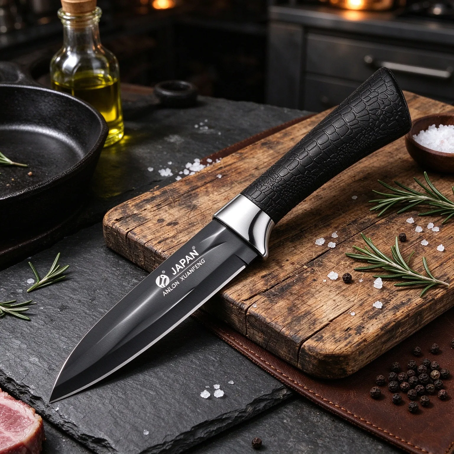 Professional stainless steel boning knife, multi-purpose knife, high-end kitchen knife, kitchen fish slicing knife, chef's knife