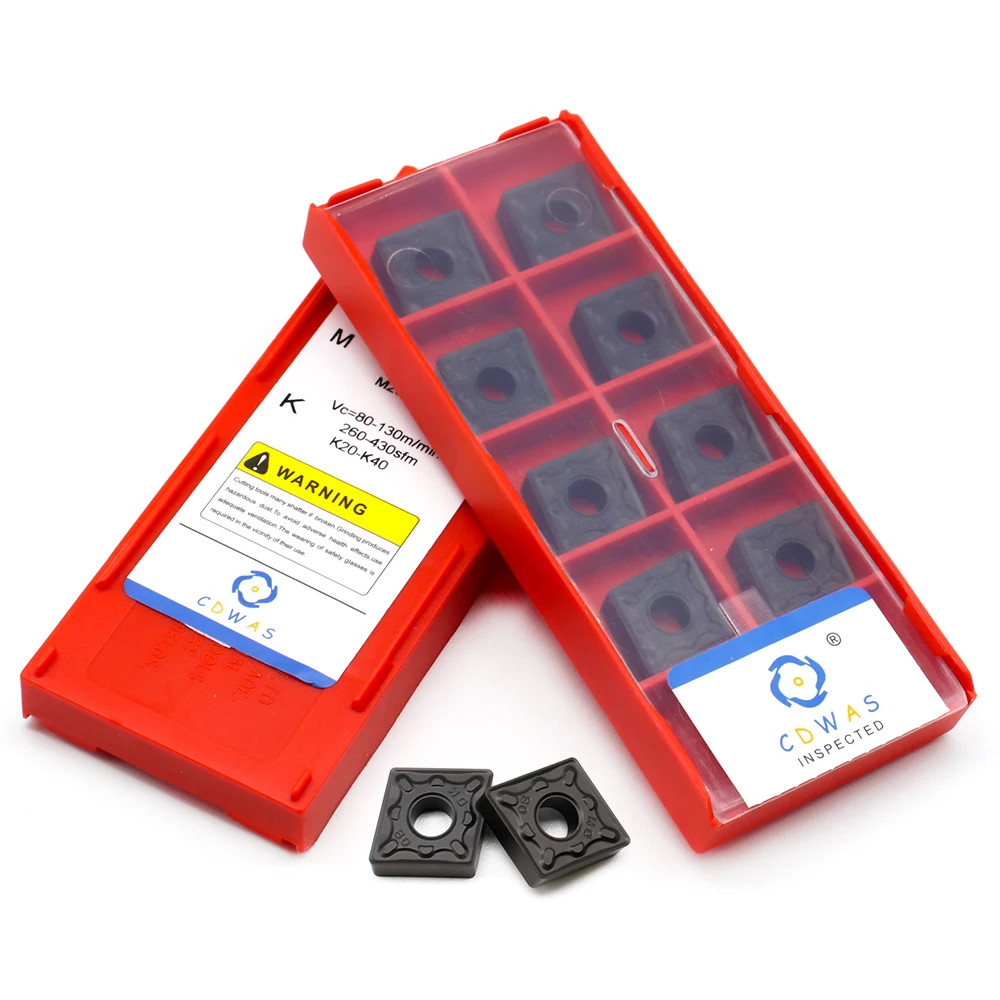 Lames en carbure de tungstène CNC pour l'acier, outil de tournage externe, CNMG120408 ZM2 PC4125, CNMG 120408