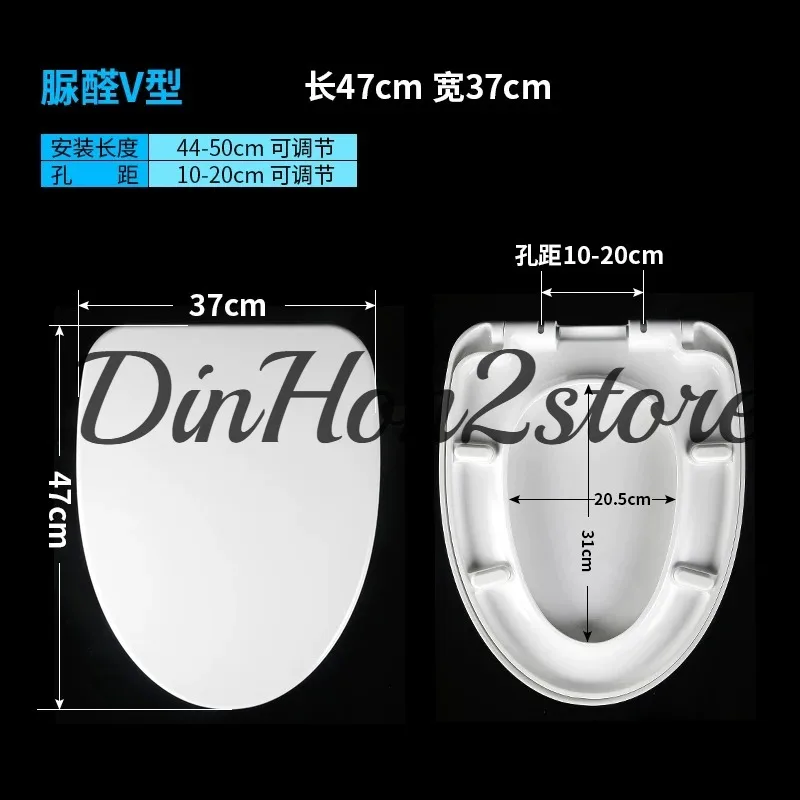 Suitable for villeroy & boch slow drop thickened toilet cover seat Tubo Onova, Yatu toilet cover
