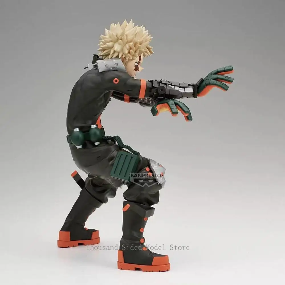 Oryginalna figurka Banpresto Grandista My Hero Academia Bakugou Katsuki, 23 cm, kolekcjonerski model anime, prezent urodzinowy