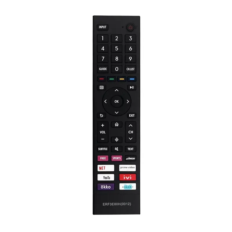 ABKN 5X Replace ERF3E80H Remote Control for Hisense TV 43A6BG 43A6G 50A6BG 50A6G 55A6G