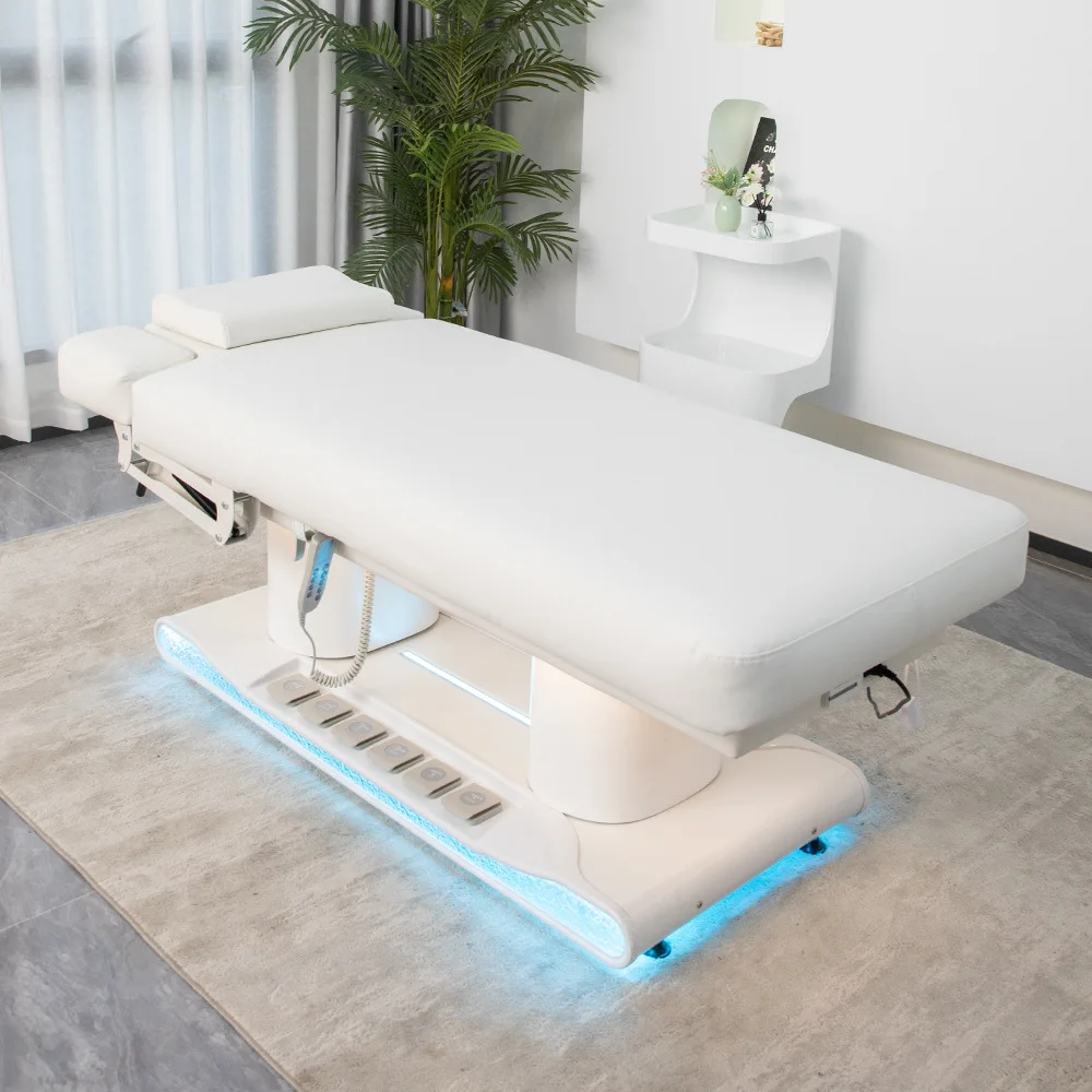 Heated electric beauty bed constant temperature heating lifting massage physiotherapy eyelash bed